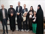 دیدار فرماندار ملارد با خانواده سه قلوهای ملاردی