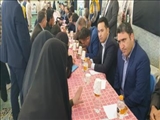 حضور سرپرست شهرداری فرون آباد در میز خدمت نماز جمعه شهرستان پاکدشت