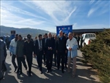 اهدای ۱۰ سری لوازم منزل به خانواده‌های سیل زده شهرستان فیروزکوه با حضور وزیر کشور و استاندار تهران