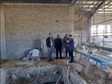 بررسی اجرای پروژه احداث استخر در بازدید فرماندار فیروزکوه 