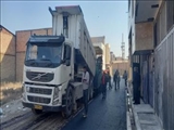  آسفالت معابر جنوبی شهر فرون آباد