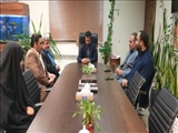 دیدار سرپرست شهرداری و اعضای شورای شهر فرون آباد با سرپرست فرمانداری پاکدشت