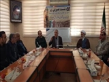 نشست بصیرتی به مناسبت هفته بسیج ویژه دهیاران بخش شریف‌آباد