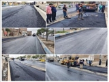  آغاز عملیات آسفالت ریزی مکانیزه در بلوار امیر کبیر