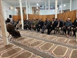  مراسم گرامیداشت هفته بسیج در روستای لم آباد 