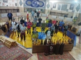 نواختن زنگ زورخانه شهدای هسته ای شهرداری پردیس به یاد مردم مظلوم غزه