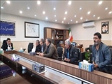 بررسی مسائل و پیگیری مشکلات تاکسی داران خطوط داخلی شهر فرون آباد