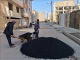 لكه گیری آسفالت معابر شهری شریف آباد