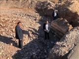 آغاز پروژه اصلاح فنی پل ورودی روستای مقانک بخش مرکزی دماوند