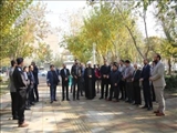 مناسب سازی بوستان شهید عزیزی در خیابان امام حسن مجتبی(ع) اسلامشهر برای معلولان