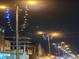 با اعتبار چهار میلیارد و 300 میلیون ریال؛ معابر سطح شهر فرون آباد نورپردازی شد