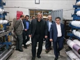 بازدید فرماندار ملارد از دو واحد تولیدی شهرستان