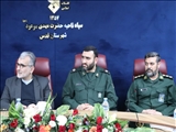 حضور فرماندار قدس در محله شهید عزیزی