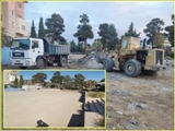 آغازعملیات احداث زمین چمن مصنوعی در مجموعه ورزشی پارک امام خمینی (ره)