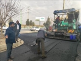 آسفالت  باندکندروی بلوار شهید قمی 