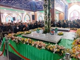 برگزاری آیین بهره برداری از حرم مطهر شهدای گمنام شهرک امام خمینی اسلامشهر