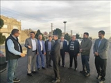 بازدید فرماندار، شهردار و اعضای شورای اسلامی شهر  پیشوا از پروژه های سطح شهر