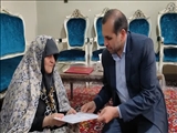 دیدار سرپرست فرمانداری قرچک بهمراه مسئولین شهرستان از مادران شهدا