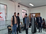 بازدید مسئولان شهرستان از پایگاه موقت انتقال خون در فیروزکوه
