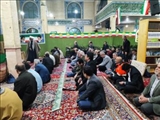 حضور فرماندار و شهردار پیشوا در جمع نمازگزاران مسجد امام رضا (ع)