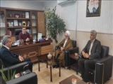 دیدار دبیر ستاد اقامه نماز شهرستان پاکدشت با سرپرست شهرداری فرون آباد