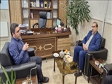 بخشدار شریف آباد با شهردار فرون آباد دیدار کرد