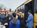 گزارش تصویری/اعزام خانواده شهدای قرچک به مشهد مقدس