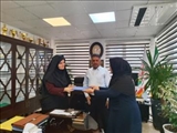 تقدیر از فعالیت های فضای سبز شهرداری پیشوا با اهدای لوح از سوی مدیر کل دفتر فنی استانداری
