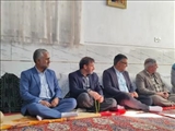 دیدار شهردار و رئیس شورای اسلامی شهر پیشوا با خانواده شهید در آستانه عید نوروز