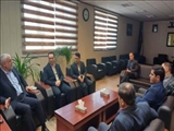دیدار نوروزی مدیران و مسئولین ادارات شهرستان با فرماندار بهارستان