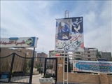 فضاسازی شهر فرون آباد به مناسبت شب های قدر و ایام شهادت حضرت علی(ع)