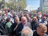 تقدیر استاندار تهران ازحضور پرشور و بابصیرت مردم استان در راهپیمایی قدس
