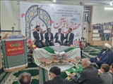 محفل انس با قرآن با حضور نابغه قرآنی در شهر فرون آباد برگزار شد