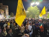 تجمع جمعی از مردم انقلابی شهرستان پیشوا به شکرانه حمله ظفرمندانه سپاه به اسرائیل غاصب