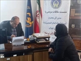 ملاقات مردمی مدیرکل کمیته امداد استان تهران در اداره منطقه ۱۵