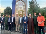 آئین رونمایی از المان یادبود شهدای قرچک برگزار شد