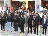 مراسم بزرگداشت شهدای خدمت در شهر اوشان فشم میگون