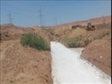تخریب بند احداث شده بر روی رودخانه شور