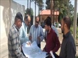 بازدید بخشدارشریف آباد از روند اجرای جدول گذاری و آماده سازی معابر برای آسفالت ریزی