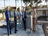 بازدیدشهردارصفادشت از مخزن بتنی درحال ساخت روستای امیرآباد