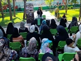نشست بصیرتی و جهاد تبیین در پارک بانوان قرچک برگزار شد
