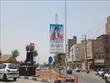 فضاسازی شهر فرون آباد در آستانه انتخابات ریاست جمهوری