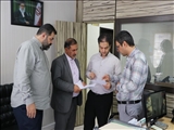 بازدید رئیس كمیسیون اصناف شورای اسلامی شهر قدس از سازمان ساماندهی مشاغل شهری شهرداری