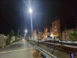 نصب  70 پایه چراغ روشنایی جدید در بلوار شهید اصغری