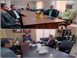 دیدار قائم مقام کمیته امداد استان تهران با امام جمعه و شهردار پرند
