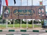 قرچک سیاه‌پوش عزای امام حسین (ع) شد