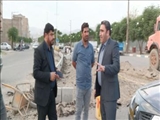 بازدید شهردار فرون آباد از روند آماده سازی اصلاح هندسی بلوار 35 متری امام خمینی (ره)