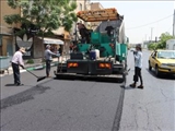 آسفالت خیابان شهدای گمنام قرچک