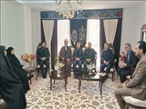 دیدار مسئولان شهرستان ملارد با  خانواده معظّم دو شهید