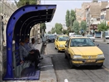 نصب ایستگاه جدید تاکسی در شهر قرچک